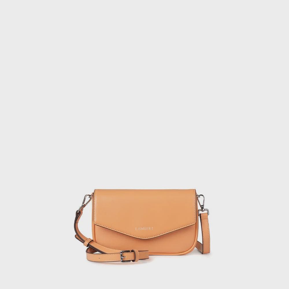 Sac à main 2-en-1 en cuir vegan peach