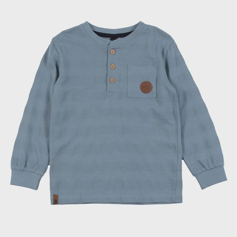 T-shirt manches longues Garçons Bleu Pâle
