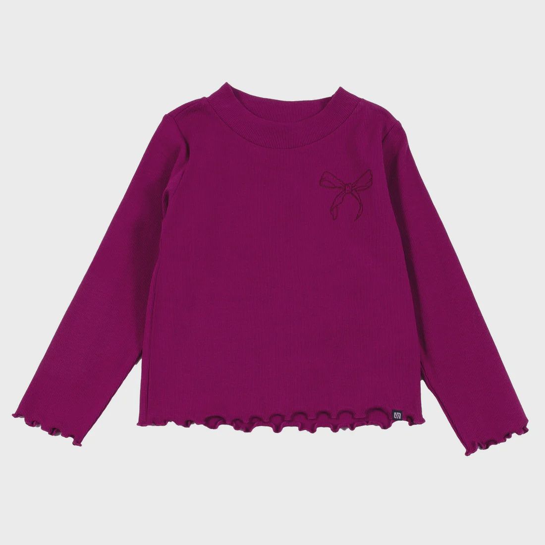 T-shirt à manches longues Filles Mauve 2506