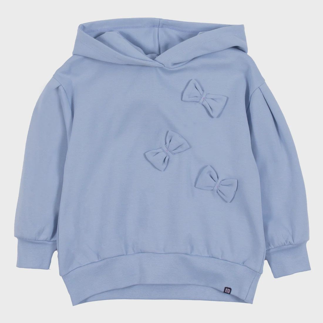 Chandail à capuchon Filles Bleu Pâle 2506