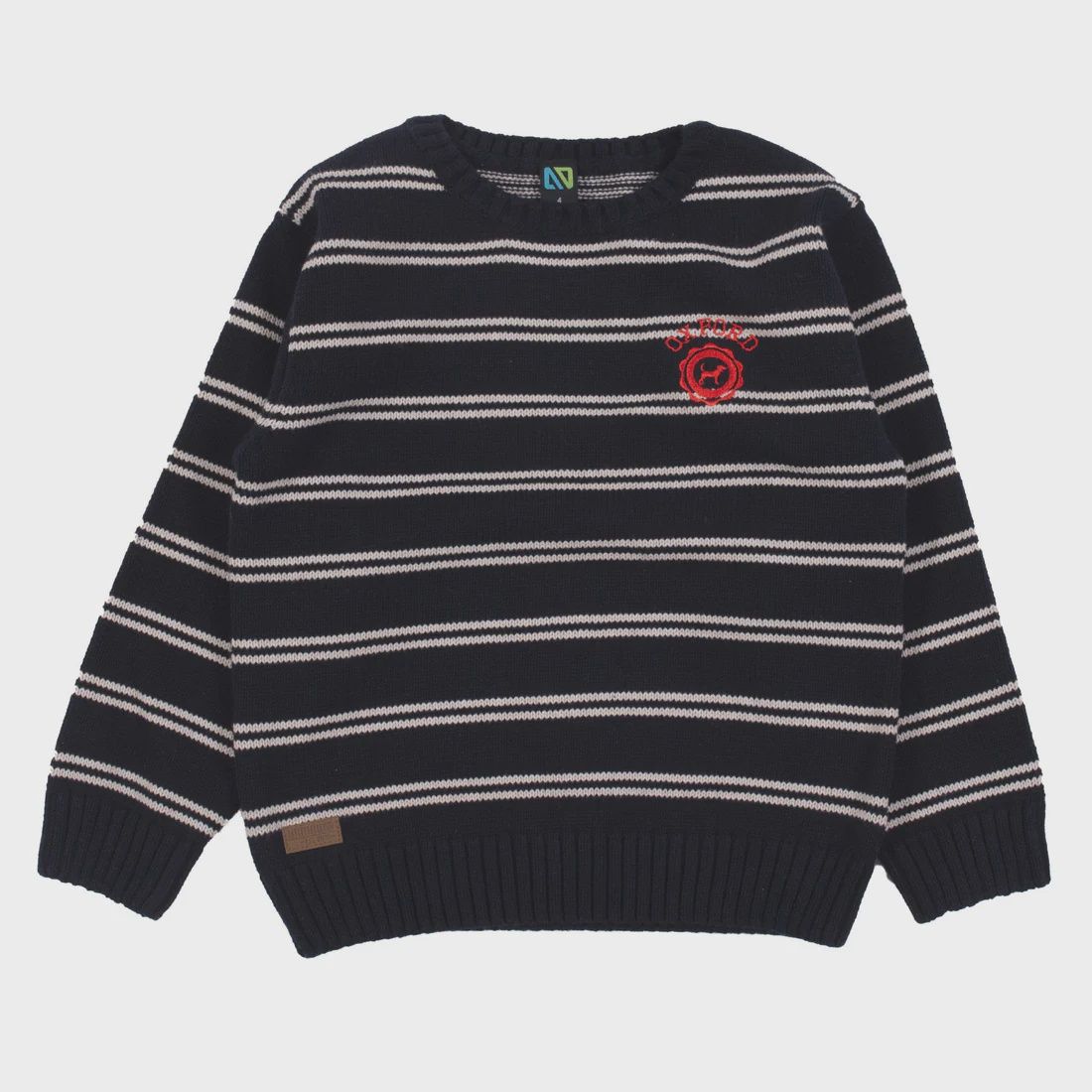 Chandail en tricot Garçons dk navy 2507
