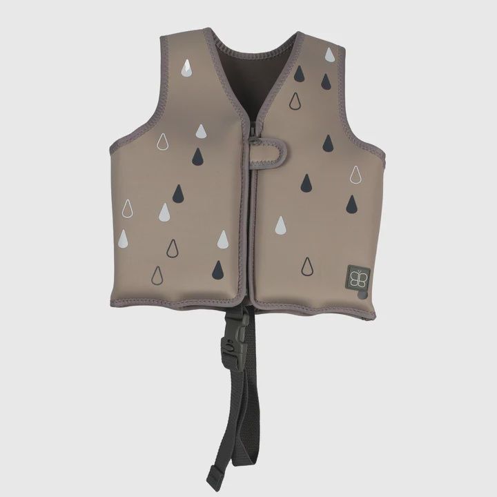 Näj: Veste d&#39;apprentissage pour baignade gris