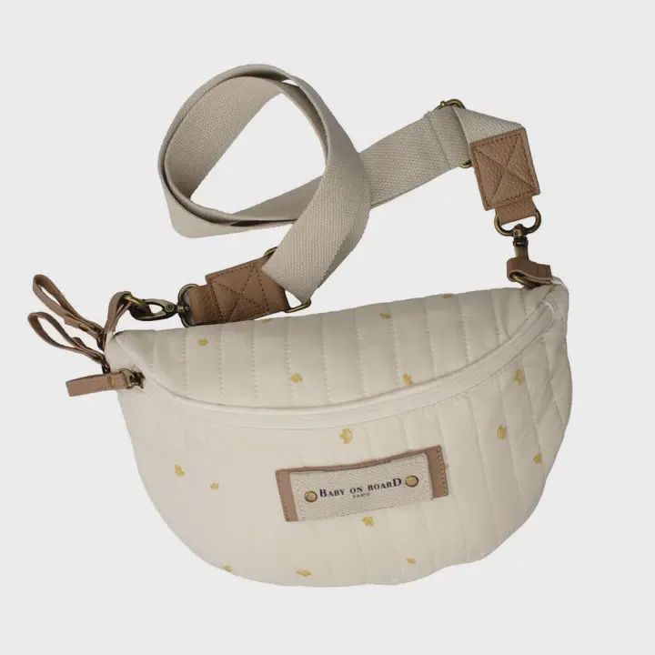 Sac à langer banane-Blanc