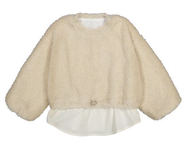 Sweat mouton combiné fille 4431