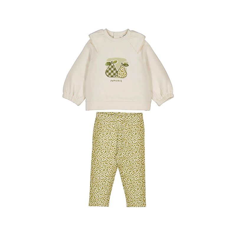 Ensemble 2 pièces beige/olive 2741