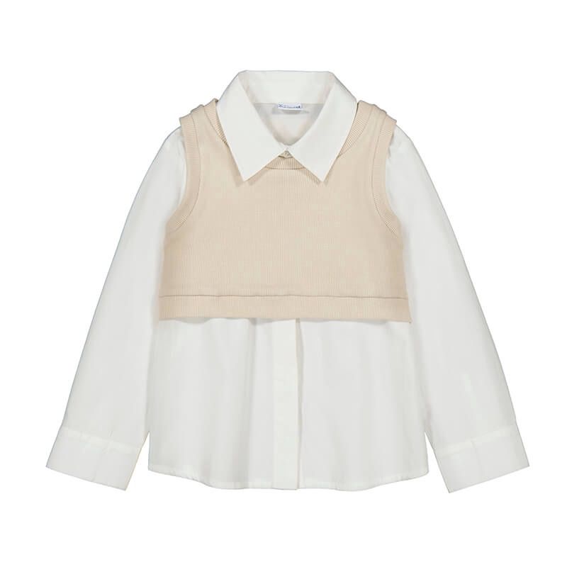 Ensemble 2 pièces Chemise et débardeur 4317