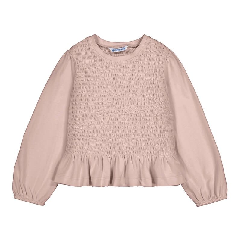 Chandail beige en nid d’abeille 4007