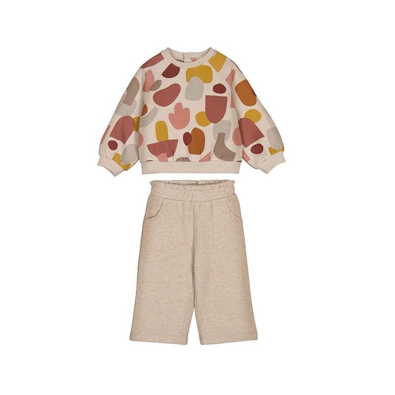 Ensemble 2 pièces pull et pantalon ample 2845