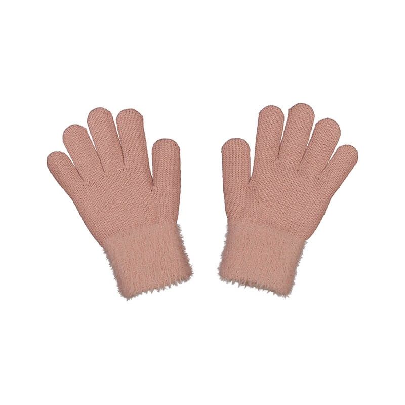 Gants en fourrure tricotés 0063