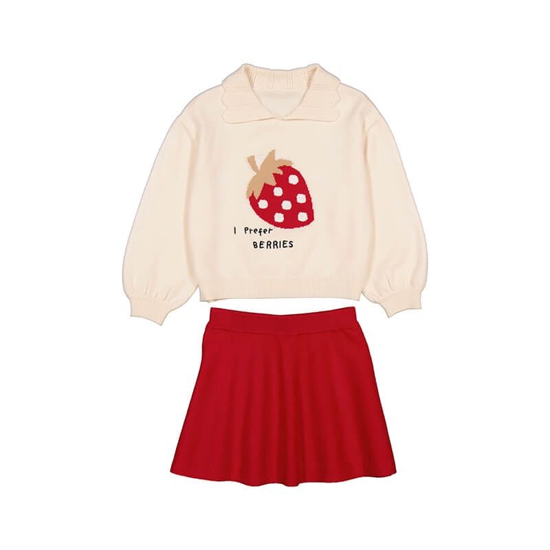 Ensemble  jupe tricot 4932