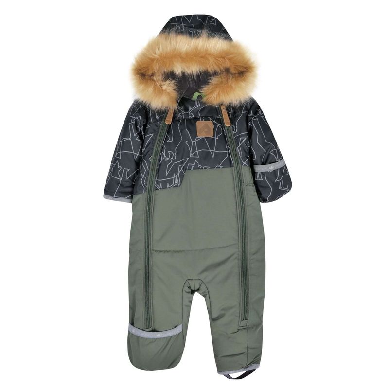 Habit de neige 1 pièce pour bébé - Animaux et Armée 305F