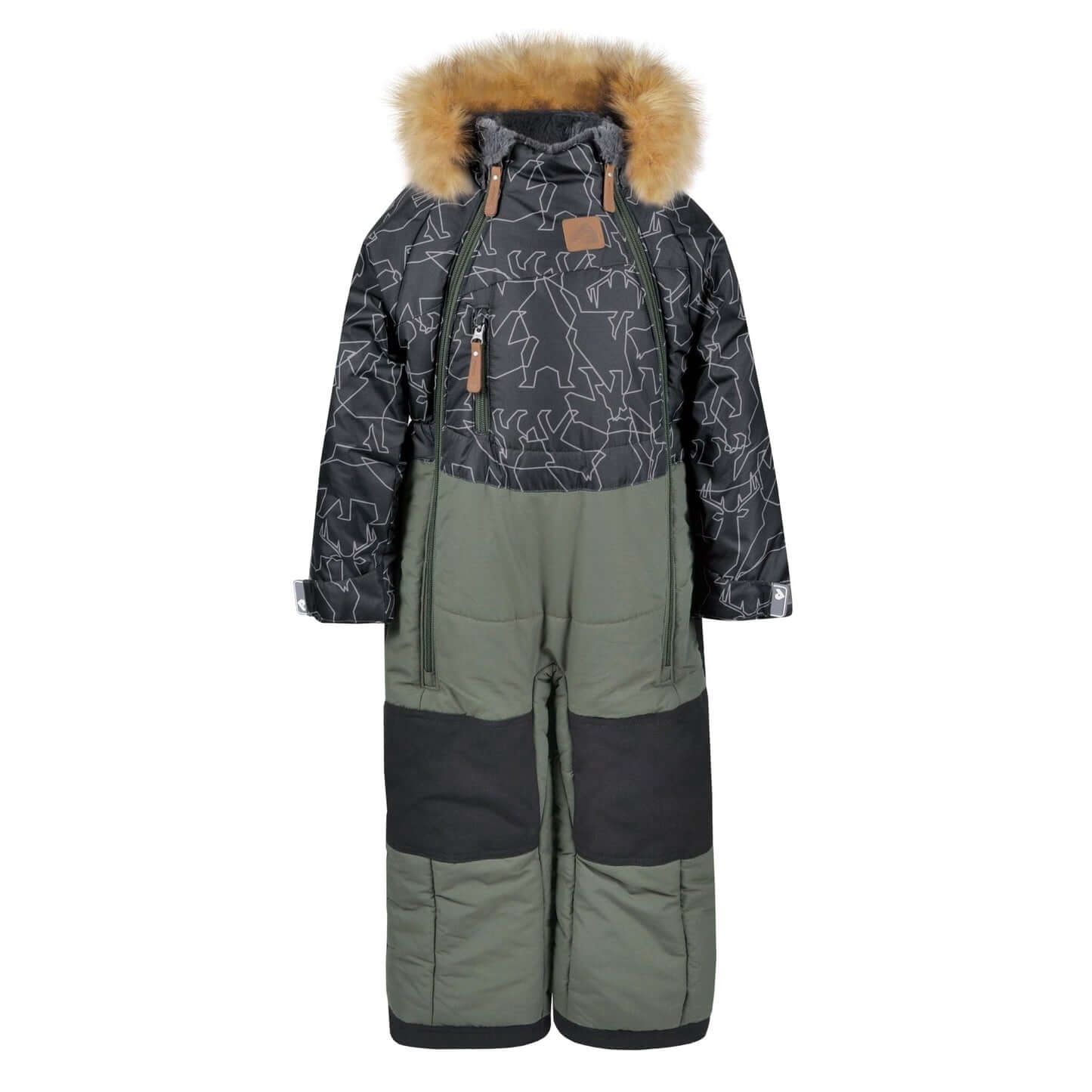 Habit de neige 1 pièce pour enfant - Animaux 05TB