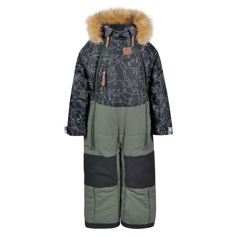 Habit De Neige 2 Pièces Enfant - Doudoune Capuche + Pantalon Ski Hiver - Rose 2-3 Ans