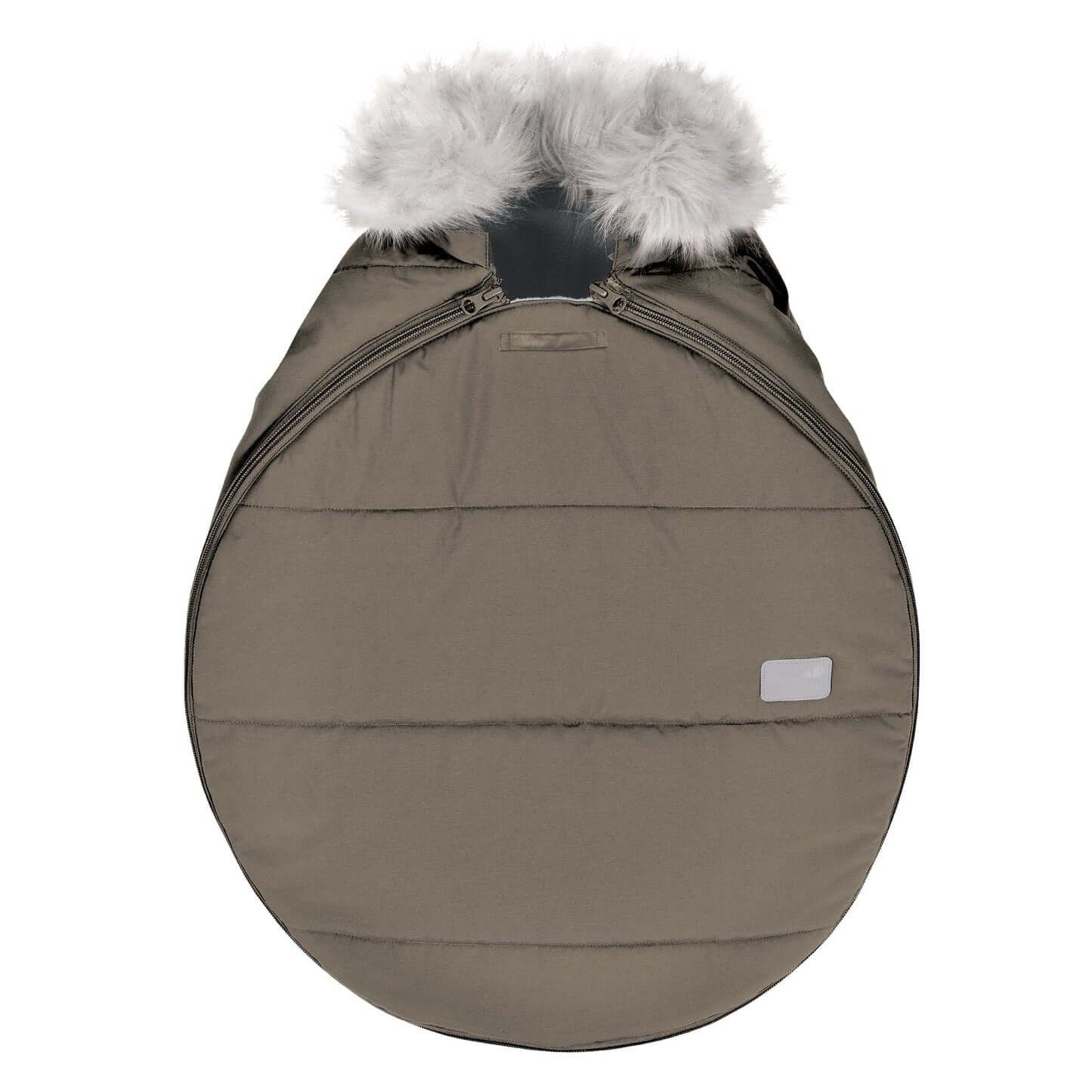 Housse élastiquée pour siège d'auto Hiver - Kaki