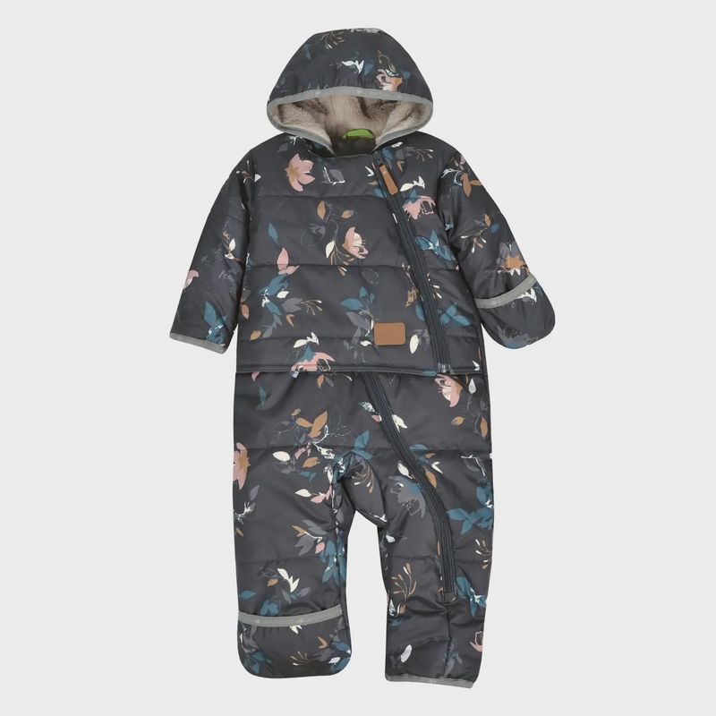 Habit de neige 1 pièce pour bébé fille - imprimé nature 304D