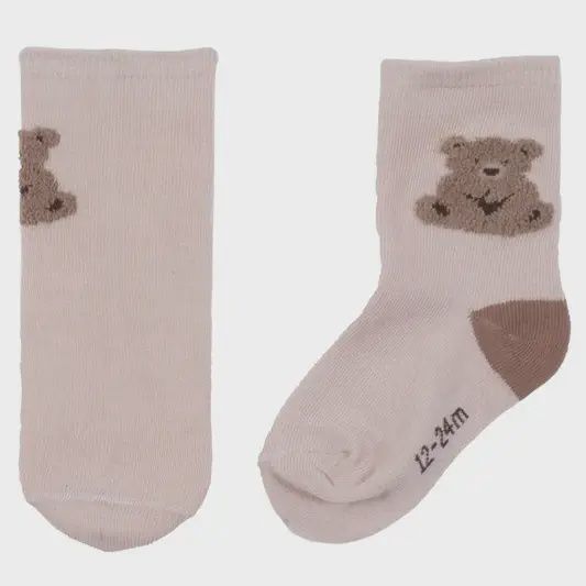 Chaussettes Bébé Beige