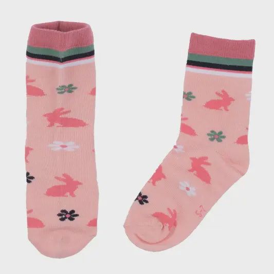 Chaussettes Filles Corail