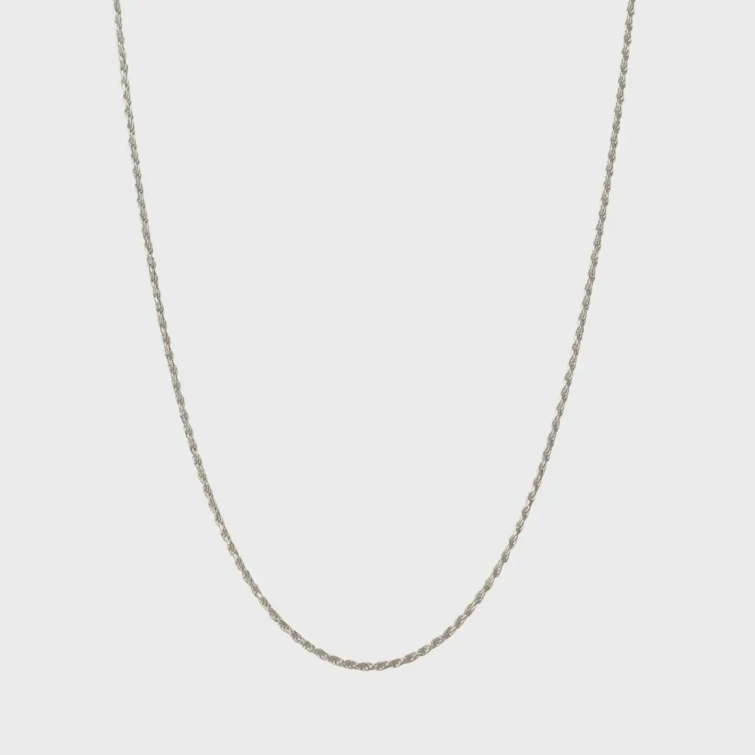 Chaîne Torsadée Argent 925