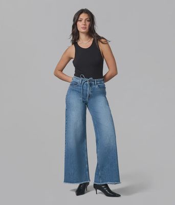 Jean large taille ultra haute MILAN-DB