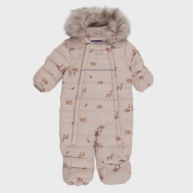 Habit de neige une-pièce bébé Garçon Beige M405