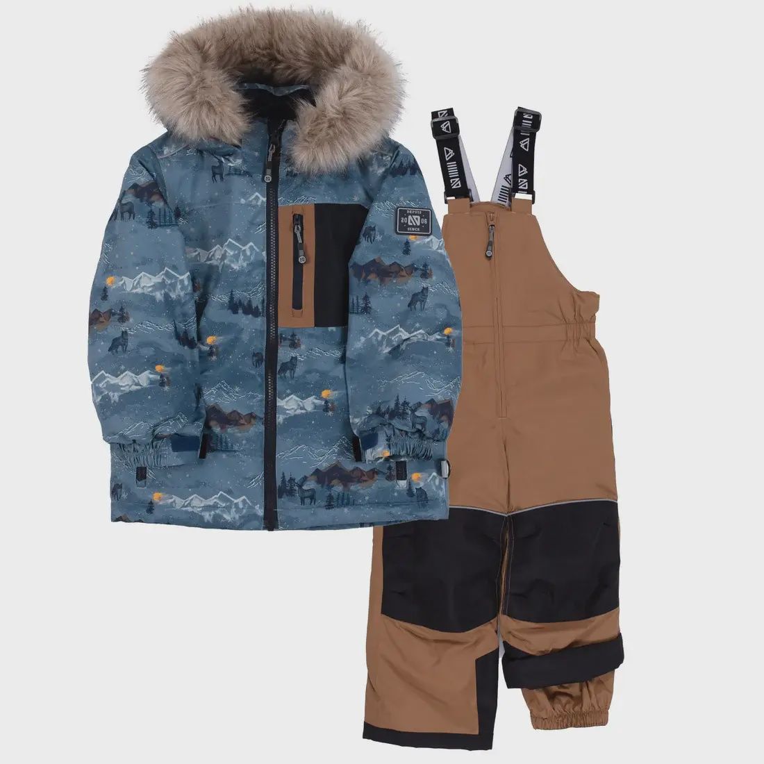 Habit de neige Garçons Bleu m205