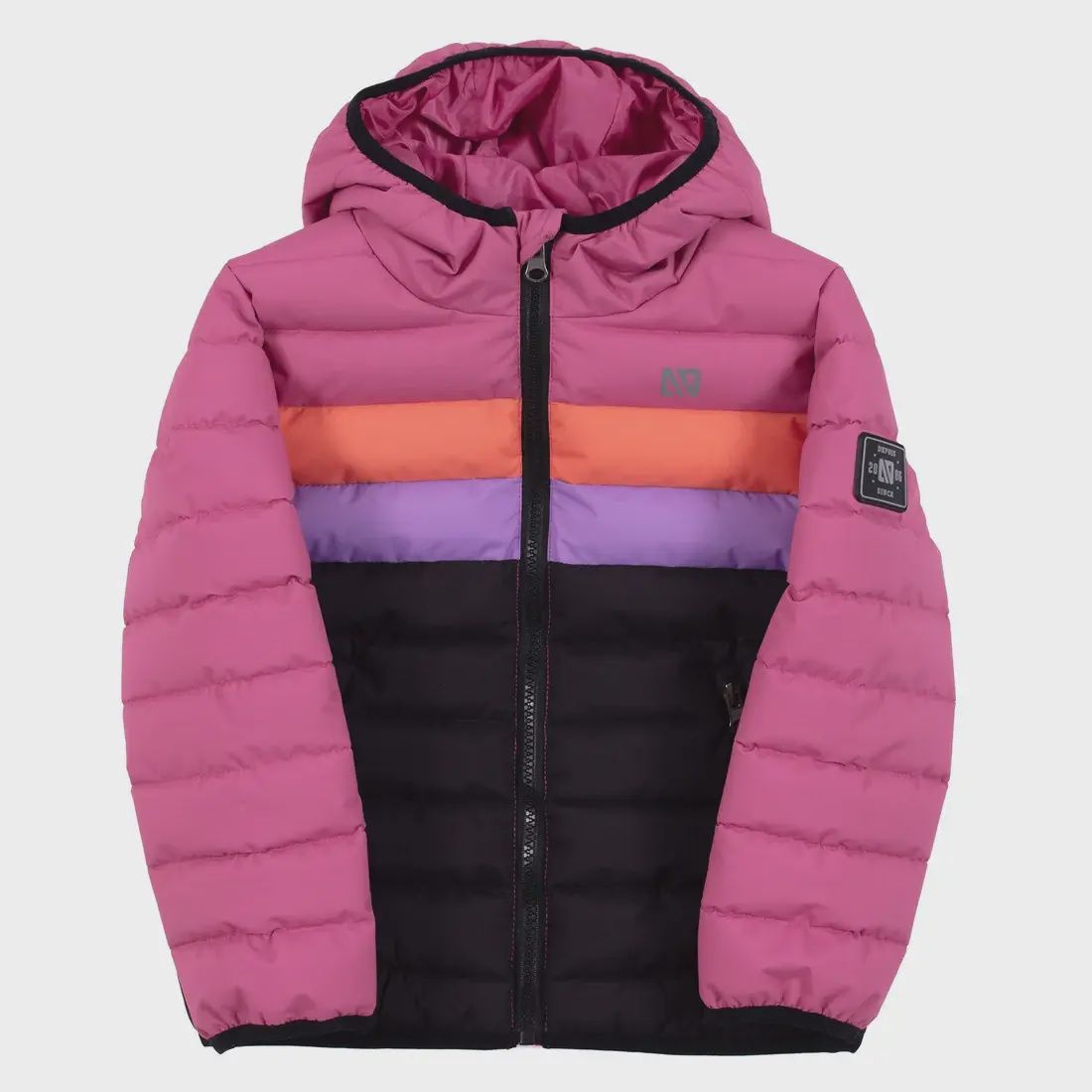 Manteau matelassé Bébé Fille Rose 1250
