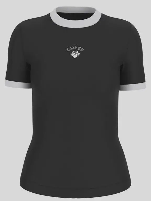 T-shirt guess noir/blanc 1262