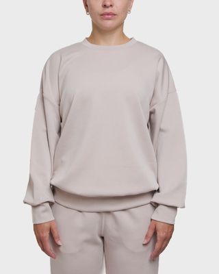 Pull crème  col rond