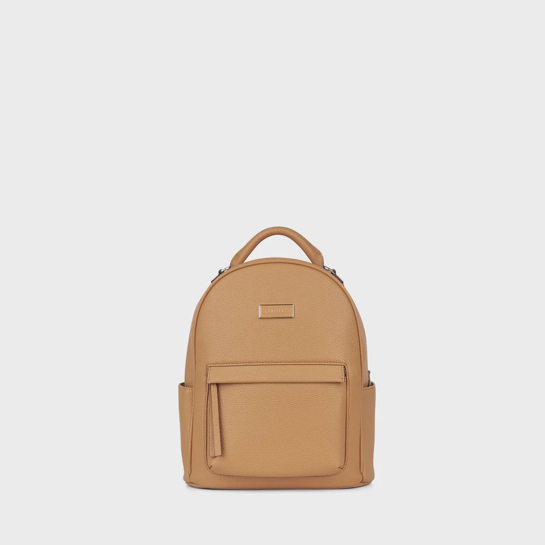 Le Maude - Sac à dos 3-en-1 en cuir vegan camel