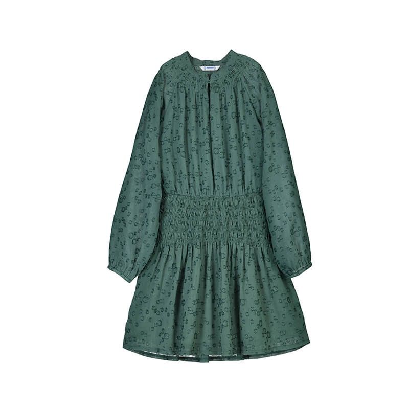 Robe en mousseline de soie Eucalyptus 7909