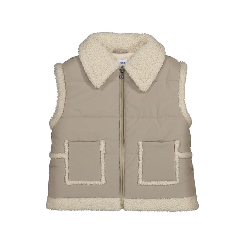 Veste douce sans manches 4313