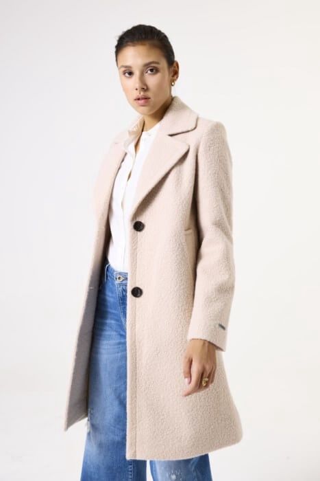 Manteau couleur sable 0912