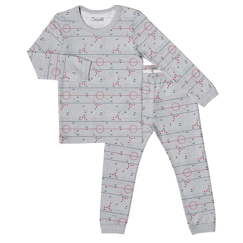 Pyjama motif glace / baton hockey 5913