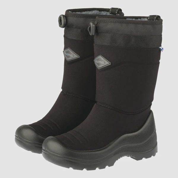 Bottes d&#39;hiver pour enfants Lumilukko NOIR