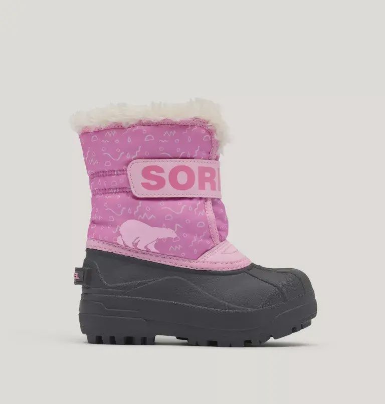 Botte Snow commander enfant -Orchidée