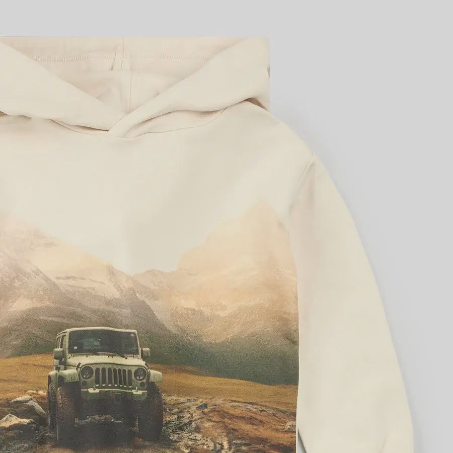 Ensemble jogging et hoodie voiture tout-terrain t02k