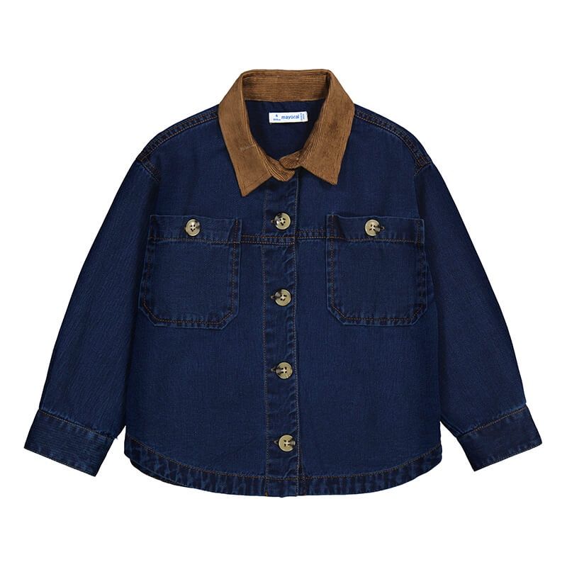 Surchemise en denim fluide 4135