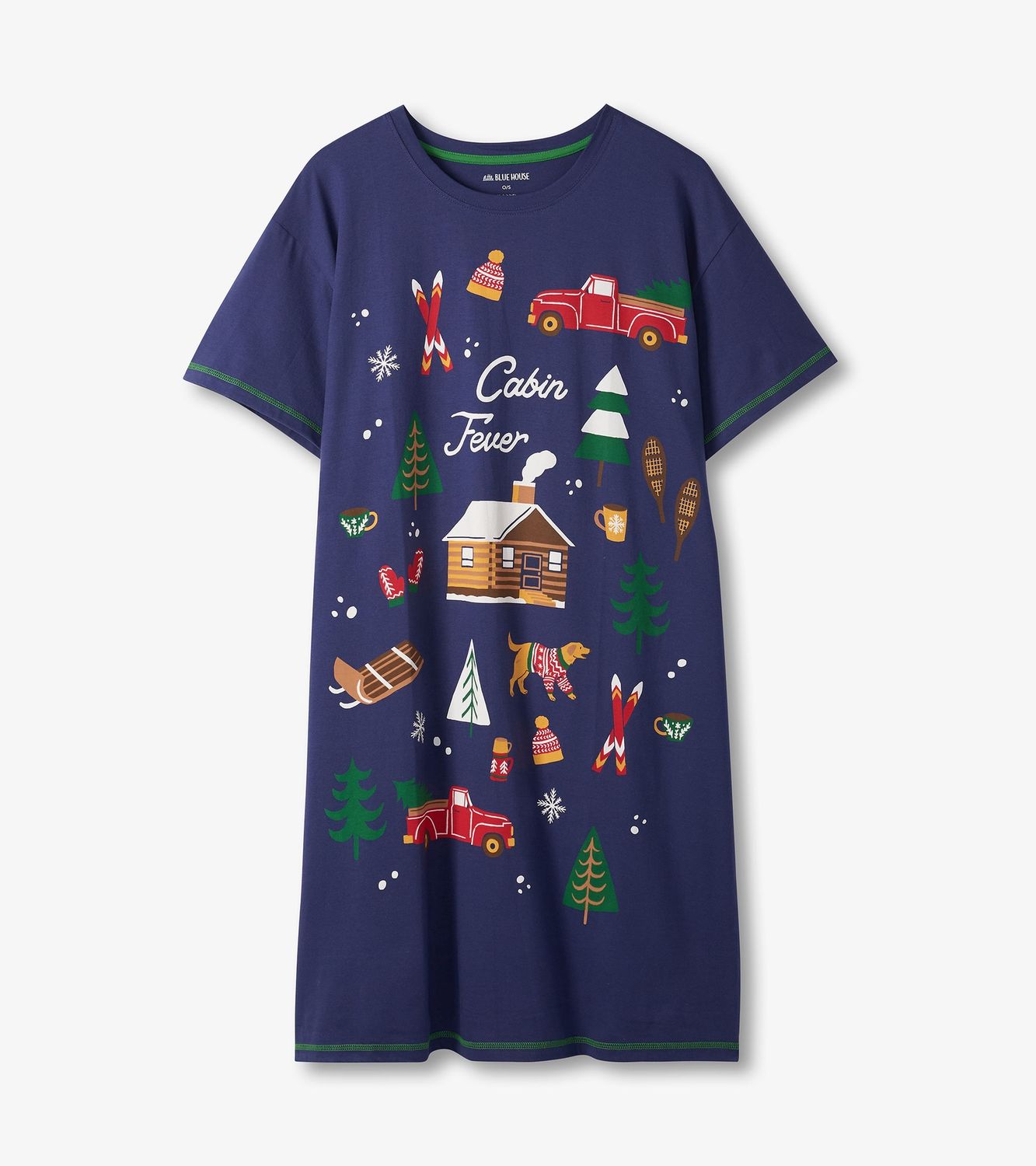 Cabine d’hiverChemise de nuit femme u001