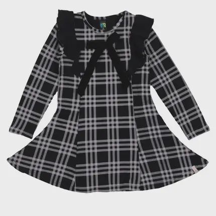 Robe Carreaux Boucle D&#39;or 2530