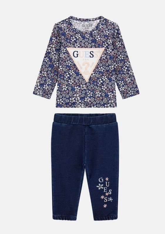 Ensemble Chandail et pantalon à logo floral 1314