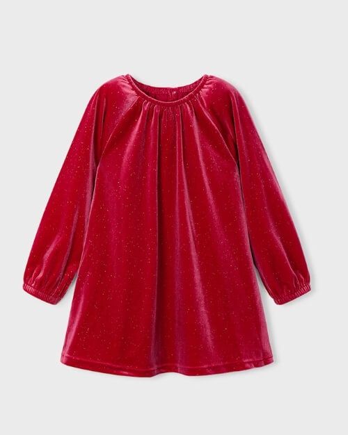 Robe en velours brillant 4923