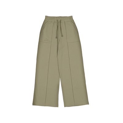 Pantalon en peluche jambe large 7579