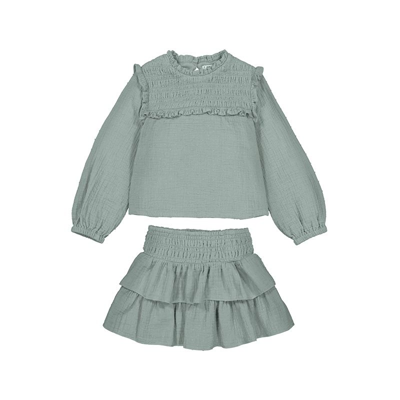 Ensemble chandail et jupe cotton 4933