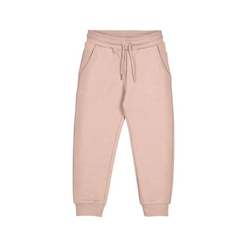 pantalon molleton basic rose pastel 725