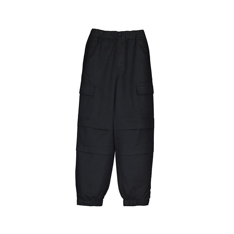 Pantalon long noir parachute 7575