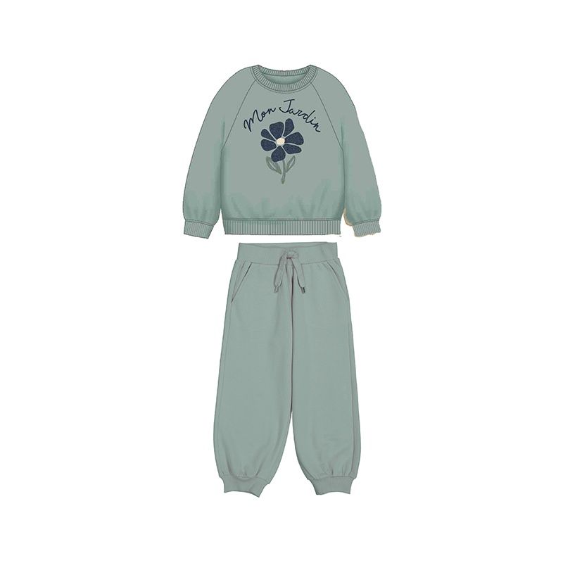 Ensemble 2 pièces 4893, Couleur: bleu, Grandeur: 2 ans