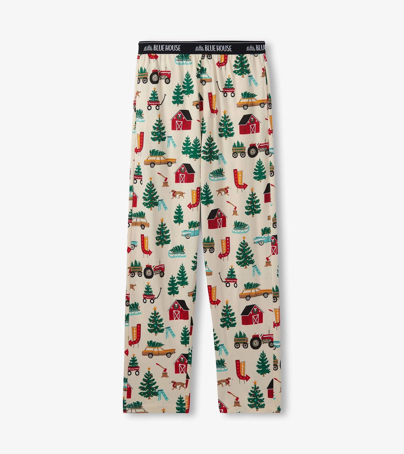 Pantalon à motif noël homme-180