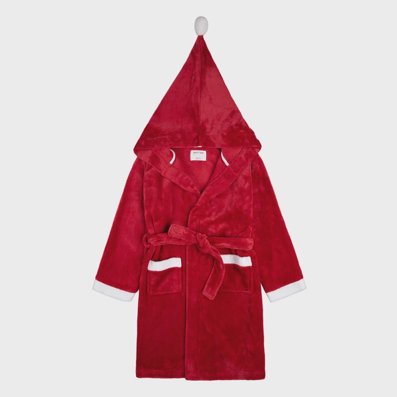 Robe De Chambre Rouge 2-7ans 01K