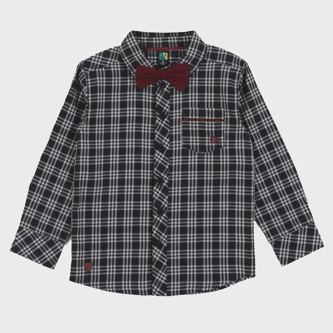 Chemise Garçons Noir 2525