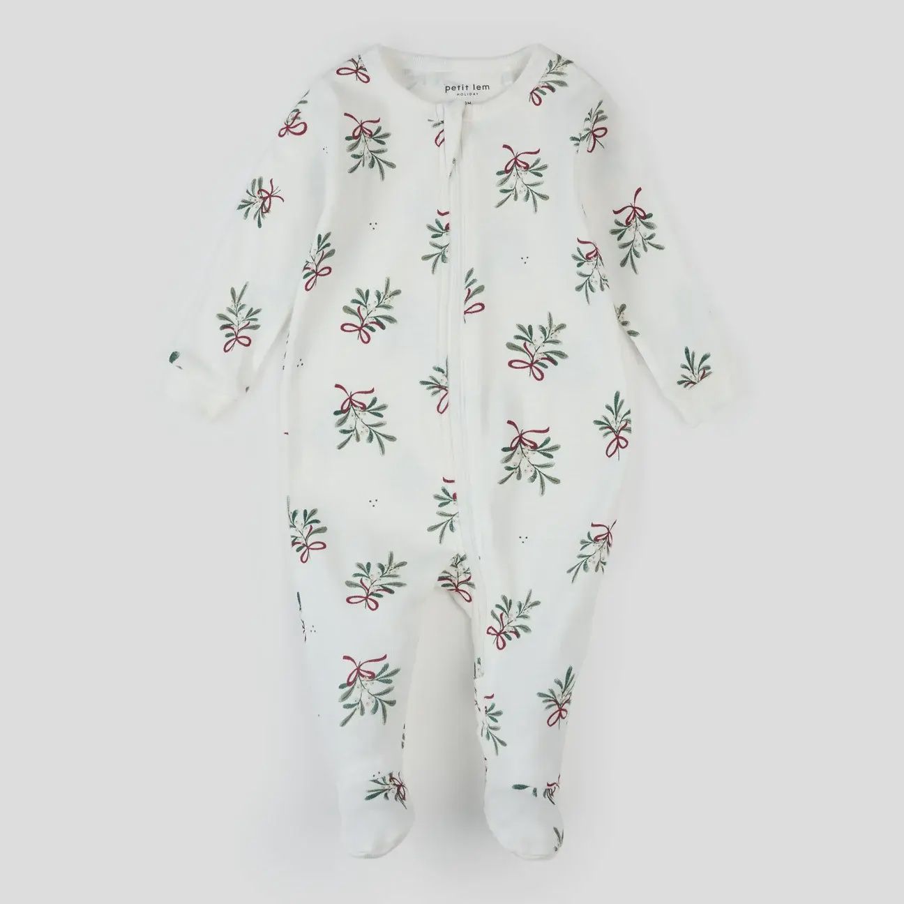 Pyjama blanc cassé bébé motif gui q02k